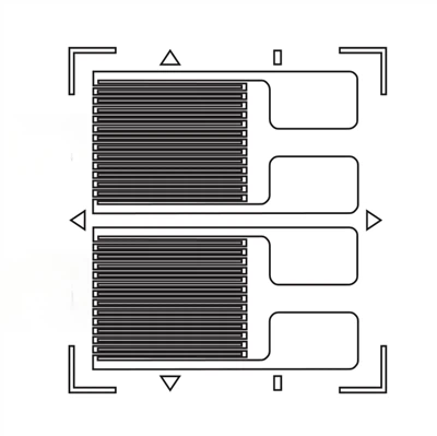 Half Bridge Double Parallel Strain Gauges FB Series